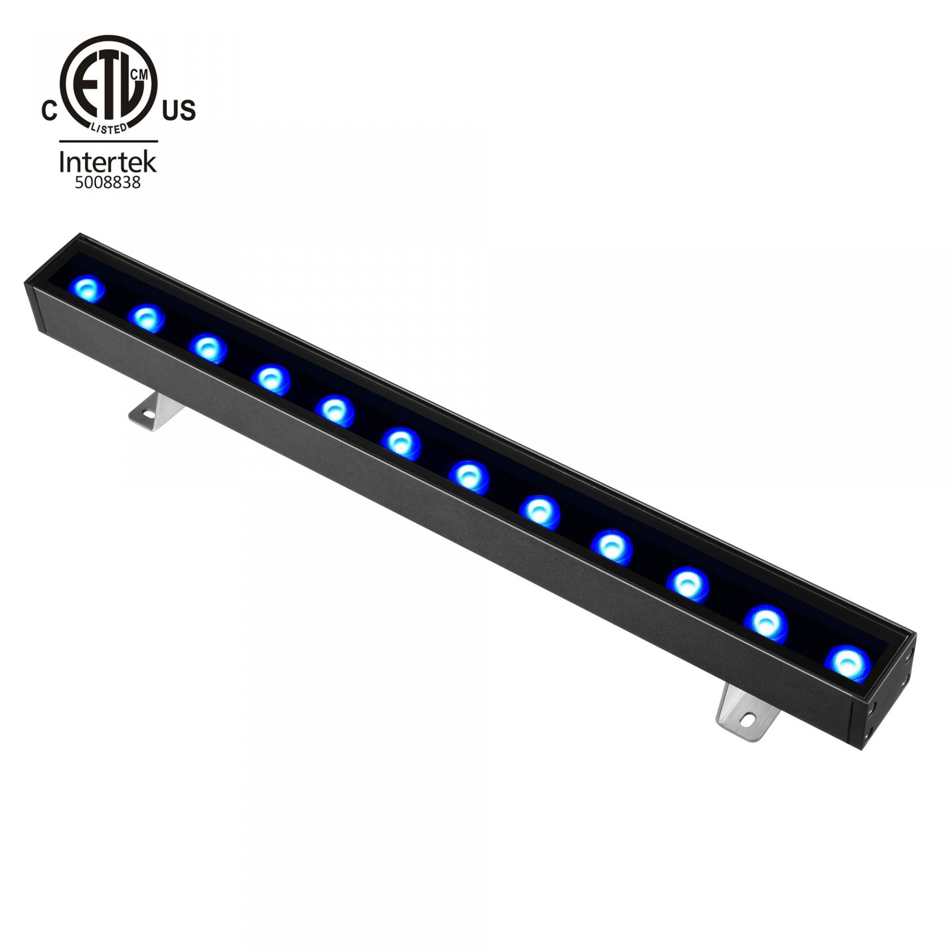 UL ETL Listed 20 inches 50cm lenght 25W RGB RGBW LED Wall Washer