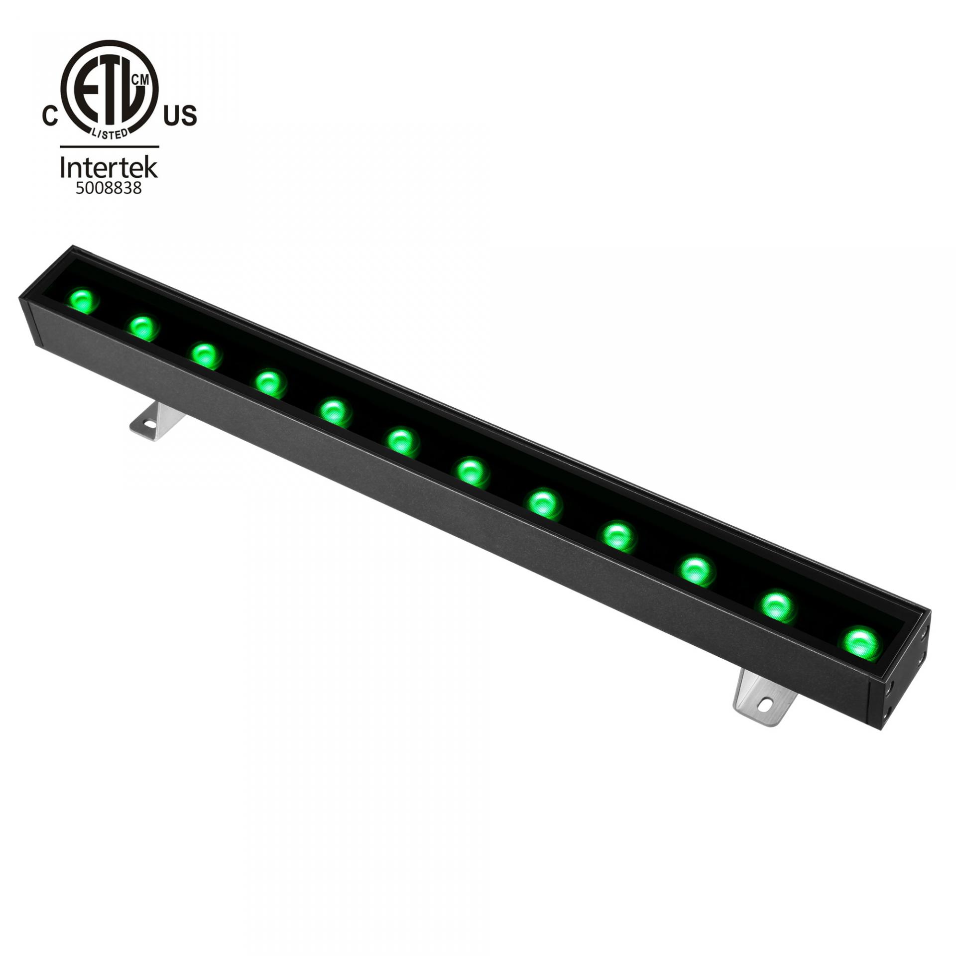 UL ETL Listed 20 inches 50cm lenght 25W RGB RGBW LED Wall Washer
