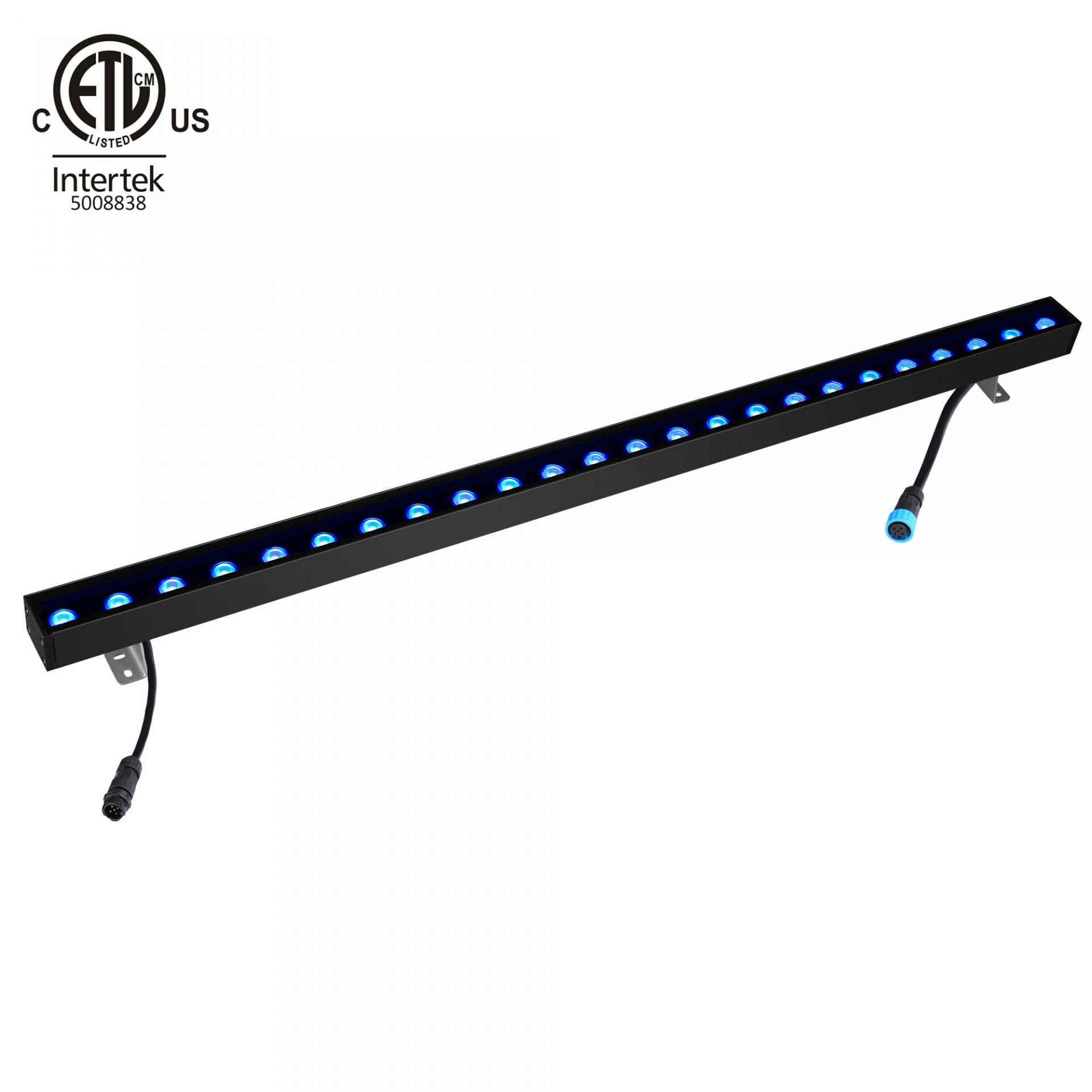 UL ETL Listed 40 inches One meter type lenght 50W RGB RGBW LED Wall Washer