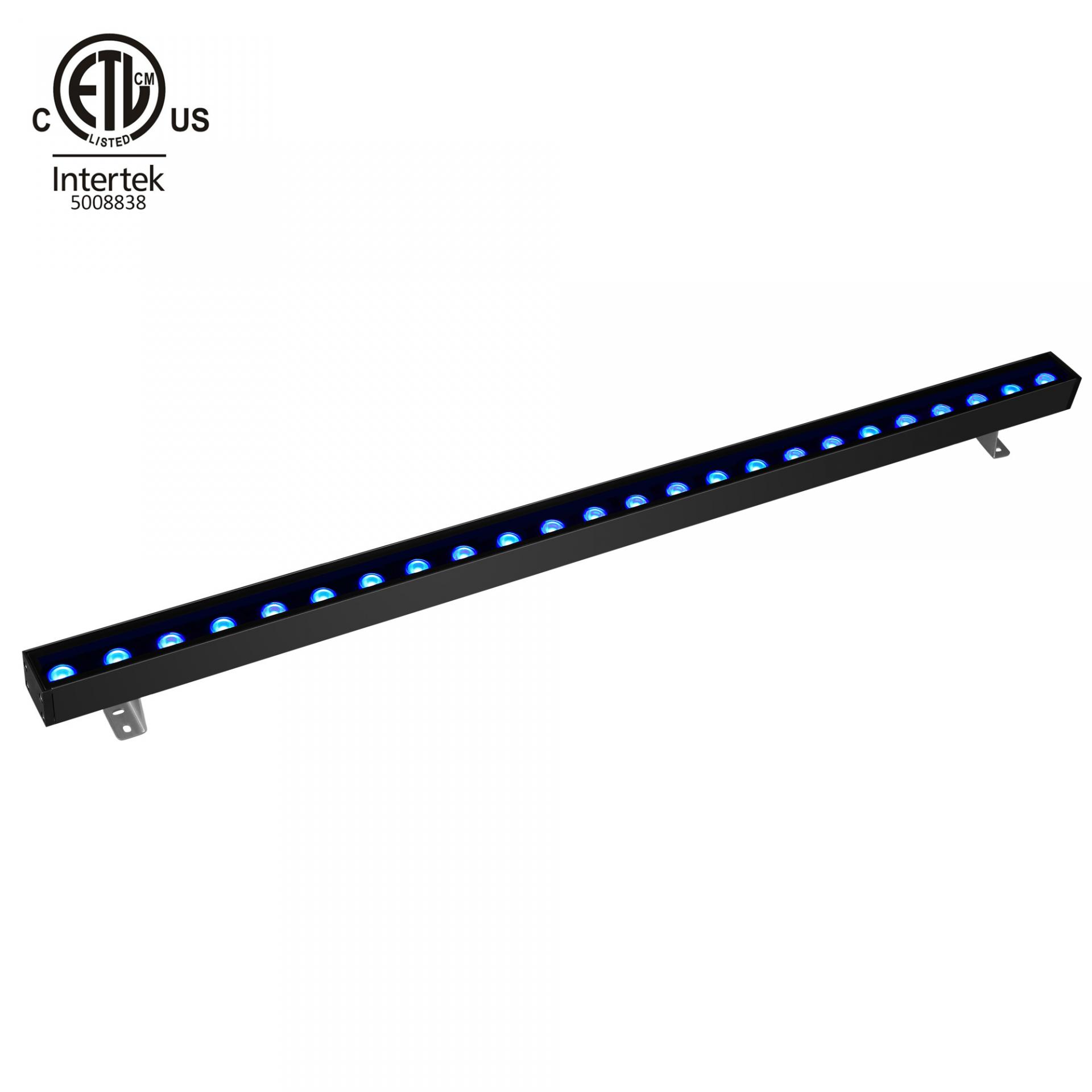 UL ETL Listed 40 inches One meter type lenght 50W RGB RGBW LED Wall Washer