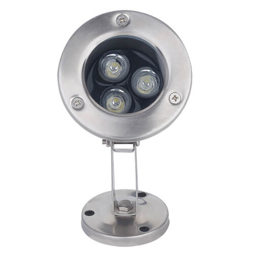 3W IP68 CE RoHS certificated RGB Underwater LED Light 