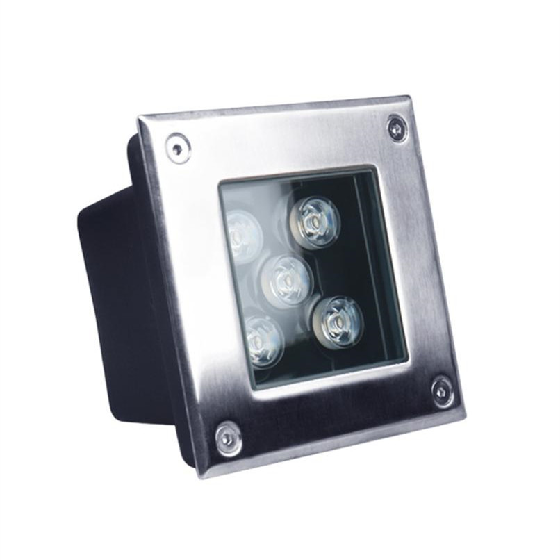 5W IP66 CE Cetificed Square Type LED Underground Flood Light