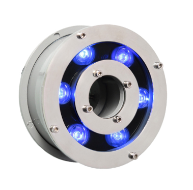 6W IP68 DMX control optional RGB LED Fountain light