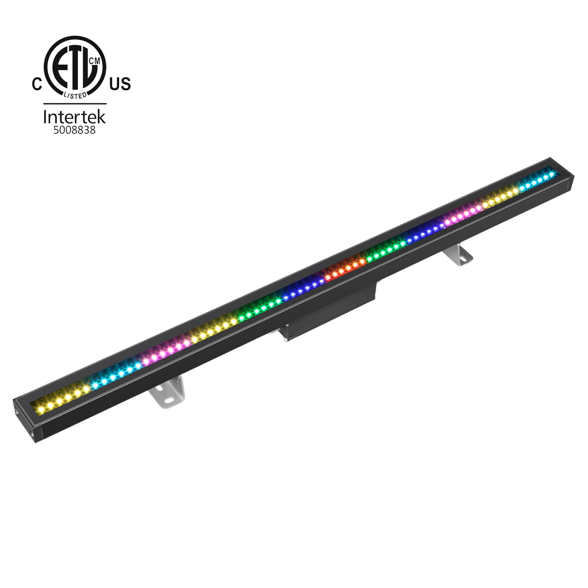 ETL CE Certificated outdoor 16W RGBW LED Pixel Bar Wall Washer