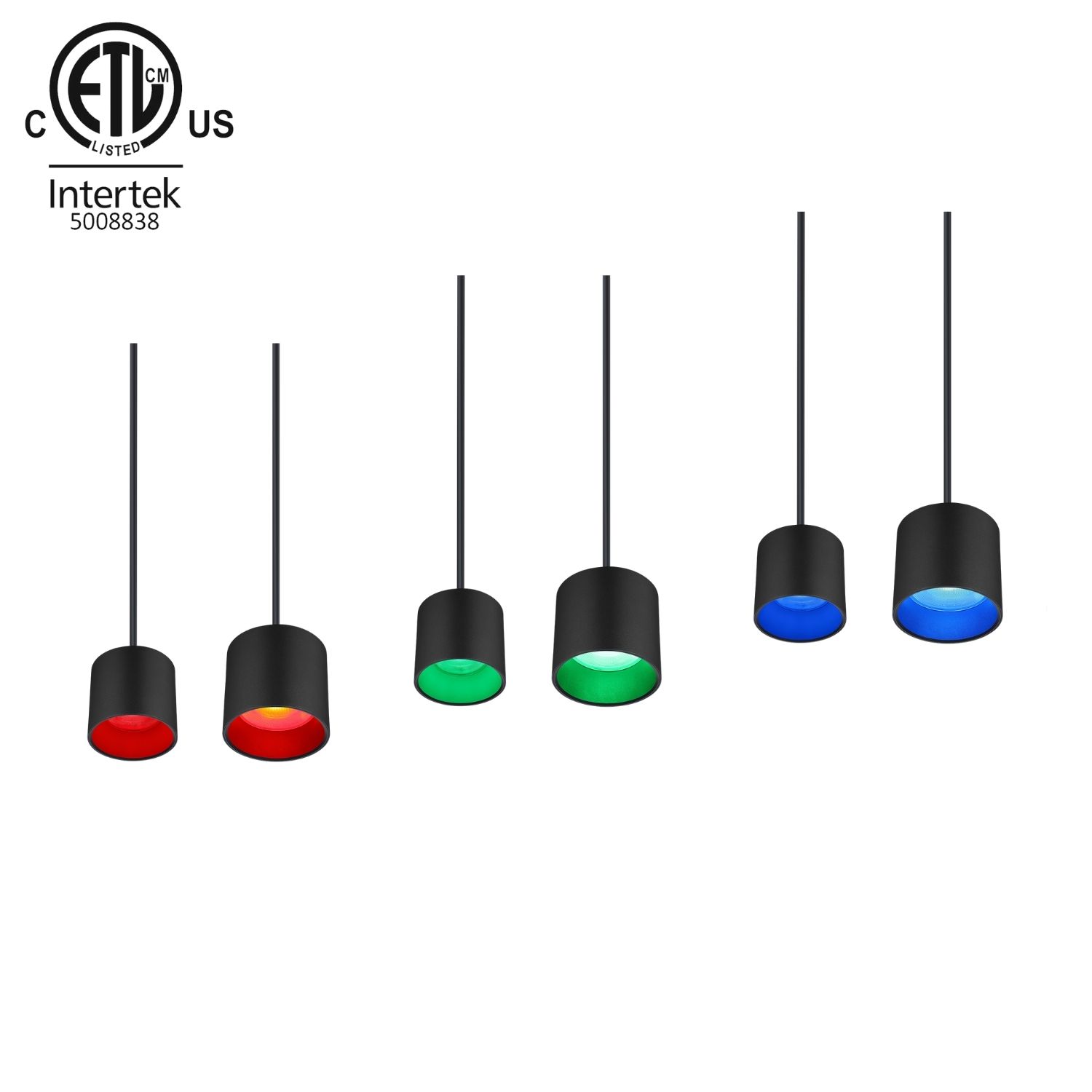 10W Indoor Pendant RGBW LED Downlight