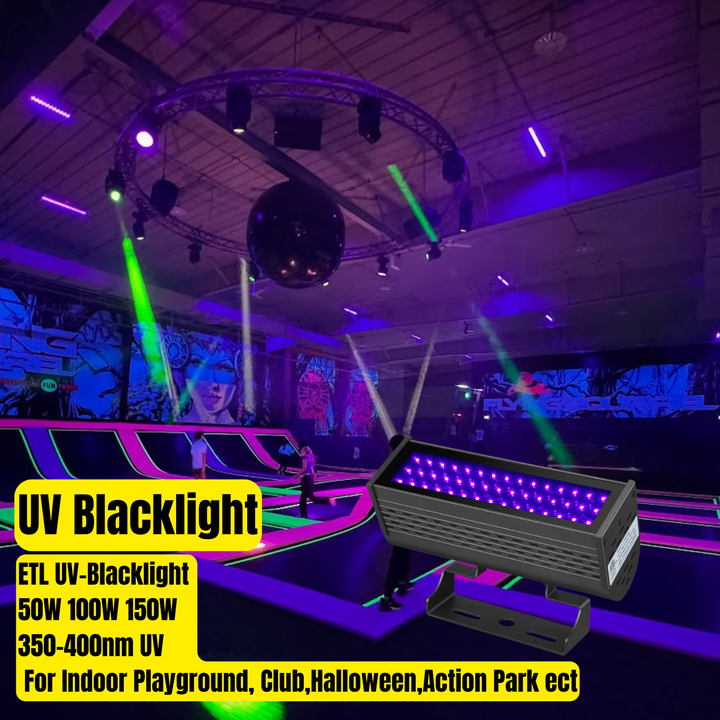 High-Quality UV Blacklight for Indoor Playgrounds