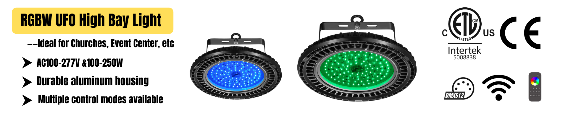 RGBW UFO