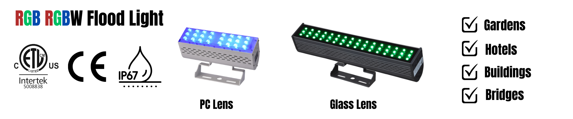 RGB RGBW Flood Light