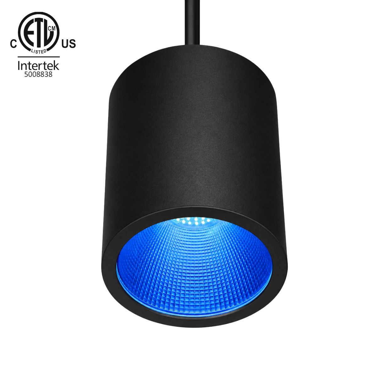 120W ETL Listed Pendant RGBW LED Downlight 