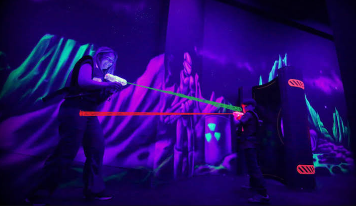 50W UV Blacklight for Laser Tag | 40pcs Project in Romania