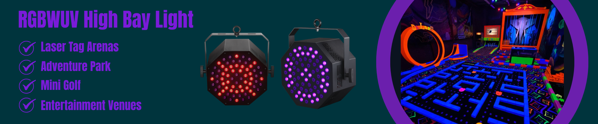 RGBWUV High Bay Light